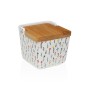 Salière avec couvercle Versa Blume Céramique 8,8 x 8,5 x 8,8 cm