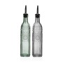 Ensemble salière et poivrier Versa Métal verre 500 ml 7,2 X 32,5 X 13,7 CM