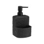 Distributeur de Savon Versa Viti Gris Résine Céramique 10,2 X 17,5 X 11,5 CM
