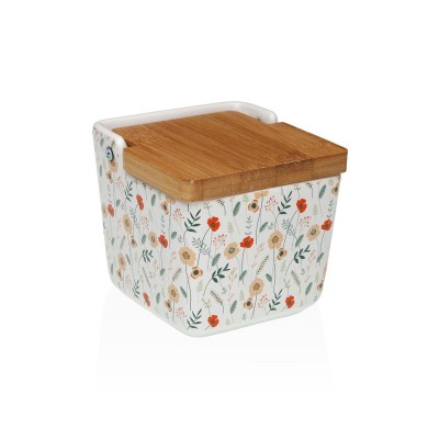 Salt Shaker with Lid Versa Verdi Ceramic 8,8 x 8,5 x 8,8 cm