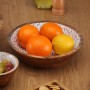 Salad Bowl Versa Blume Mango wood 24 x 7 x 24 cm