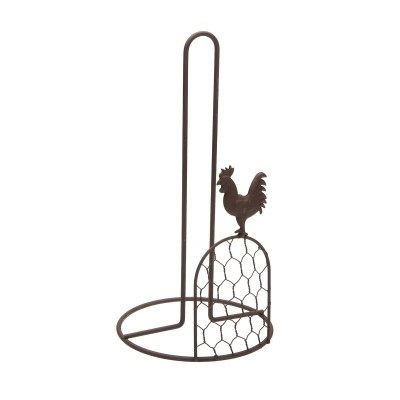 Kitchen Paper holder Versa Metal Steel 15 x 29 x 15 cm