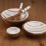 Salad Bowl Versa Flint Mango wood 24 x 7 x 24 cm