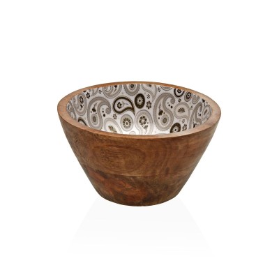 Bol Versa Glob Bois de manguier 13 x 7 x 13 cm