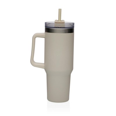 Tasse Thermos avec Couvercle Versa Beige