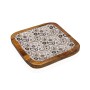 Snack tray Versa Glob 20 x 1,5 x 20 cm