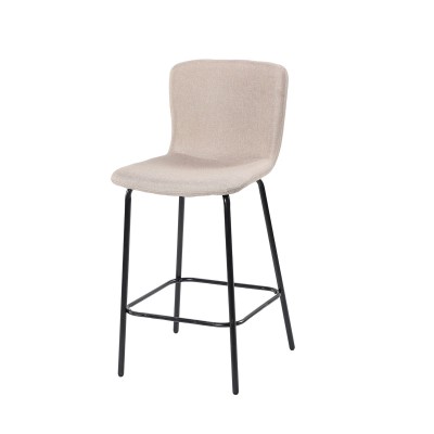 Stool Versa Beige Metal 44,5 X 93,5 X 51 CM