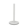 Kitchen Paper holder Versa White Stainless steel Steel Iron Rubber wood 17 x 31 x 17 cm