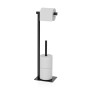 Porte-rouleaux pour Papier Toilette Versa Noir 13 X 53 X 16,5 CM