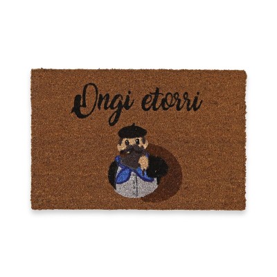 Doormat Versa Ongi etorri PVC Coconut Fibre 40 x 2 x 60 cm