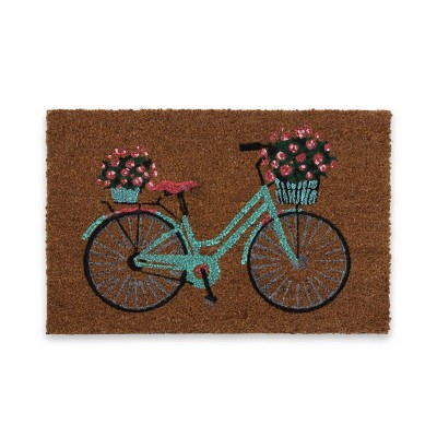Doormat Versa PVC Coconut Fibre 40 x 2 x 60 cm Bicycle