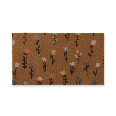 Paillasson Versa Blume Fibres de coco 40 x 2 x 70 cm