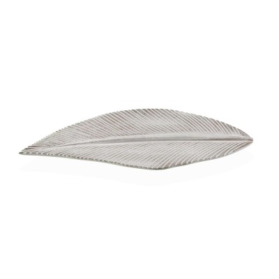 Centre de Table Versa Willow Blanc 17 X 3 X 41,5 CM
