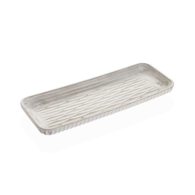 Centerpiece Versa White 15,5 X 6,5 X 40 CM