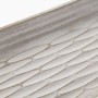 Centerpiece Versa White 15,5 X 6,5 X 40 CM