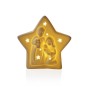 Christmas bauble Versa White Nativity/Bethlehem 5,5 X 12,3 X 12,4 CM Decorative Figure