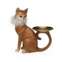 Decorative Figure Versa Cat 10 X 21 X 18 CM
