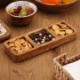 Snack tray Versa Blume 30 X 3,5 X 10 CM
