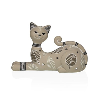 Figurine Décorative Versa Beige Chat 5,5 X 14,5 X 20 CM