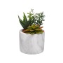 Plante décorative Versa Céramique Plastique Fusion Succulent 9 x 15 x 9 cm
