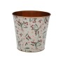 Plant pot Versa Metal Minimalist Berries 17,5 x 16,5 x 17,5 cm