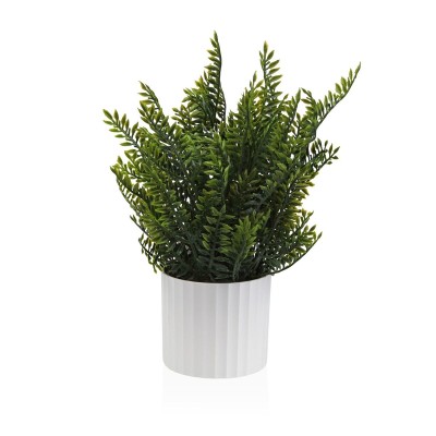 Plante décorative Versa Fer Textile Plastique 8,5 X 26 CM
