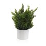 Plante décorative Versa Fer Textile Plastique 8,5 X 26 CM