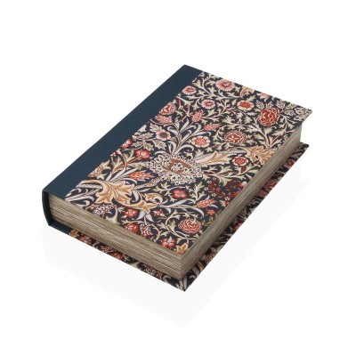 Boîte Décorative Versa Morris Toile Bois MDF Livre