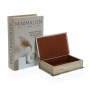 Boîte Décorative Versa Minimalism Toile Bois MDF Livre