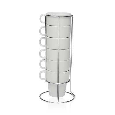 Piece Coffee Cup Set Versa Porcelain