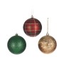 Lot de boules de Noël Krist+ 6X12778 Multicouleur Plastique Ø 8 cm
