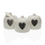 Sugar Bowl Versa Nathalie Stoneware 6,9 x 8,9 x 6,9 cm Heart