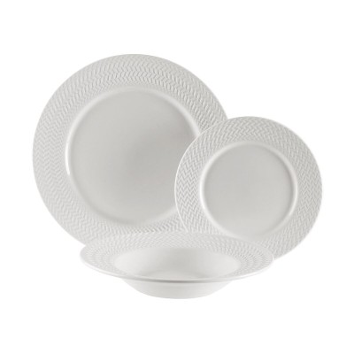 Assiettes Versa Porcelaine 18 Pièces
