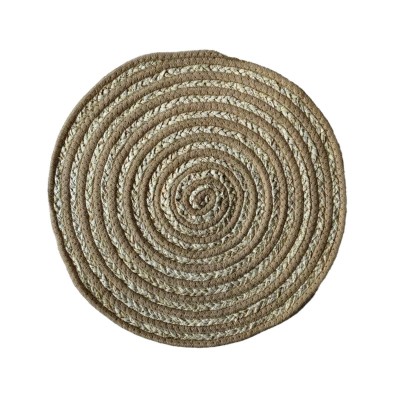 Dessous de plat Versa Beige Polyester Coton 38 x 1 x 38 cm