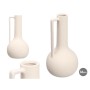 Vase Gift Decor 20084-W White Ceramic 18 x 34,5 x 18 cm
