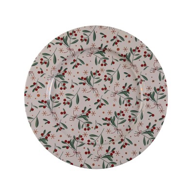 Underplate Versa Metal Berries 33 x 1,5 x 33 cm