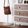 Porte-manteau Versa Blanc Bois Métal 34,5 x 180 x 34,5 cm