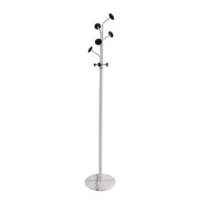 Coat Rack Versa Beku White Metal