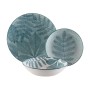 Tableware Versa Aylen Blue Porcelain 18 Pieces