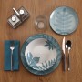 Tableware Versa Aylen Blue Porcelain 18 Pieces