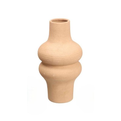 Vase Gift Decor 20034-CLS Brown Ceramic 18 x 34,5 x 18 cm