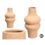 Vase Gift Decor 20034-CLS Marron Céramique 18 x 34,5 x 18 cm
