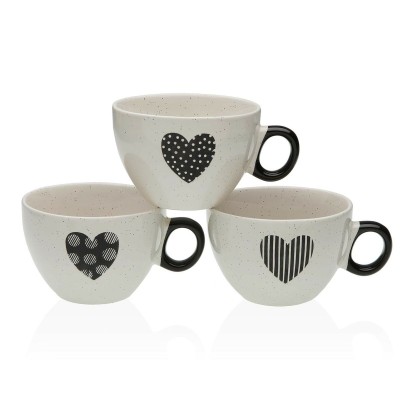 Tasse de café et de thé Versa Nathalie Coeur