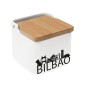 Salière et Poivrière Versa Bilbao Céramique 12,2 x 11,5 x 12,2 cm