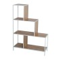 Shelves Versa White PVC Metal MDF Wood 30 x 112,4 x 80 cm