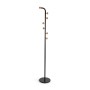 Coat Rack Versa Cheka Black Metal