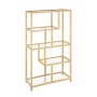 Shelves Versa Bamboo Crystal 33,8 X 145,5 X 77 CM