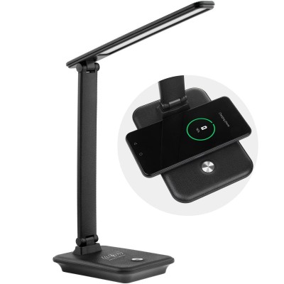 Lampe de bureau MacLean MCE614 B Noir Plastique 9 W