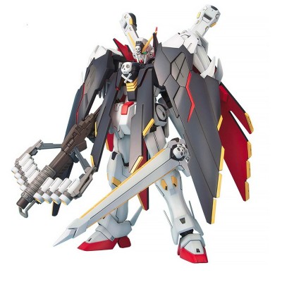 Figurine Décorative Bandai MG 1/100 CROSSBONE GUNDAM X1 FULL CLOTH BL Plastique Hguc Gundam