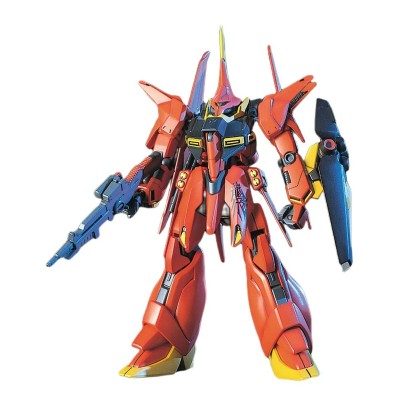 Figurine Décorative Bandai AMX-107 BAWOO BL Blanc PVC Hguc Gundam